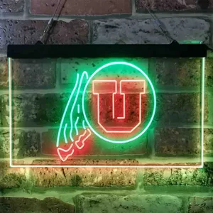 Utah Utes Logo Neon-Like LED Sign