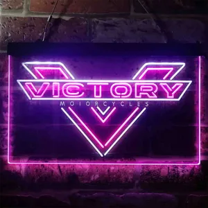 Victory Motorcycles Neon-Like LED Sign