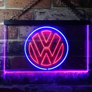 Volkswagen VW Neon-Like LED Sign