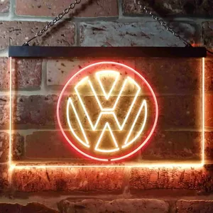 Volkswagen VW Neon-Like LED Sign