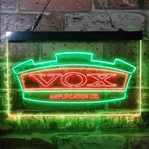 VOX Amplification Ltd. Logo Neon-Like LED Sign
