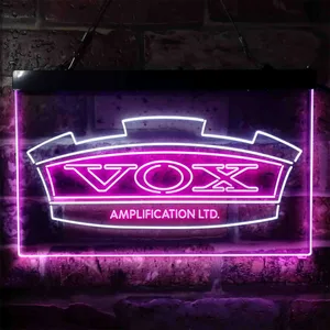 VOX Amplification Ltd. Logo Neon-Like LED Sign