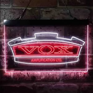 VOX Amplification Ltd. Logo Neon-Like LED Sign