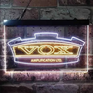 VOX Amplification Ltd. Logo Neon-Like LED Sign