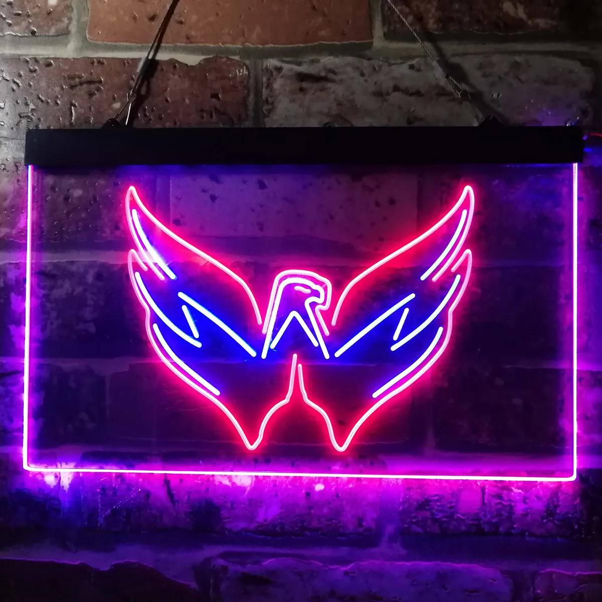 Washington Capitals Hockey Logo Neon-Like LED Sign