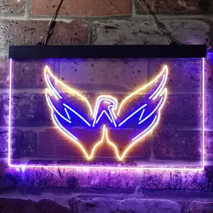 Washington Capitals Hockey Logo Neon-Like LED Sign