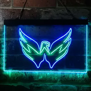 Washington Capitals Hockey Logo Neon-Like LED Sign