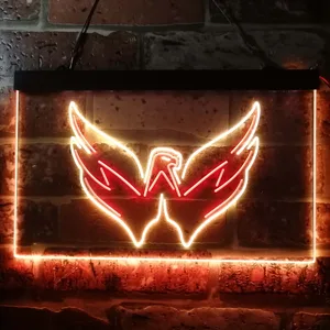 Washington Capitals Hockey Logo Neon-Like LED Sign