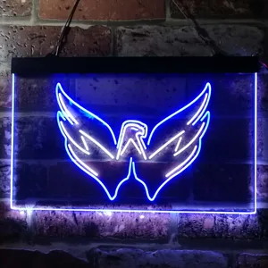 Washington Capitals Hockey Logo Neon-Like LED Sign