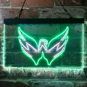 Washington Capitals Hockey Logo Neon-Like LED Sign