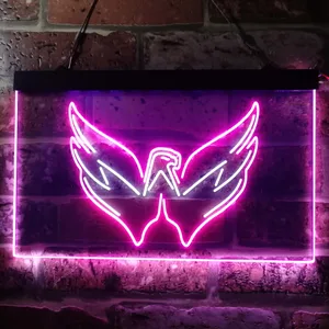 Washington Capitals Hockey Logo Neon-Like LED Sign