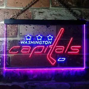 Washington Capitals Logo 1 Neon-Like LED Sign
