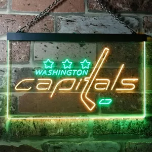 Washington Capitals Logo 1 Neon-Like LED Sign