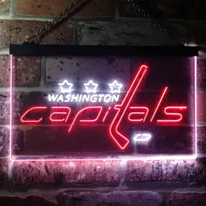 Washington Capitals Logo 1 Neon-Like LED Sign