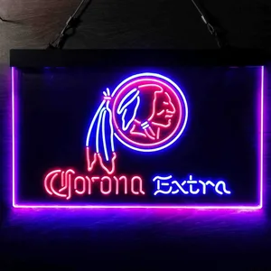 Washington Football Team Corona Extra Neon-Like LED Sign - Legacy Edition
