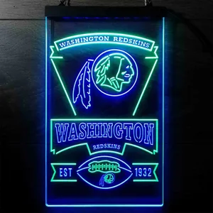 Washington Football Team EST 1932 Neon-Like LED Sign