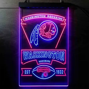 Washington Football Team EST 1932 Neon-Like LED Sign