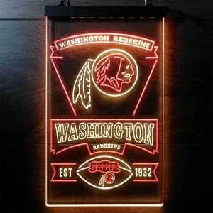 Washington Football Team EST 1932 Neon-Like LED Sign
