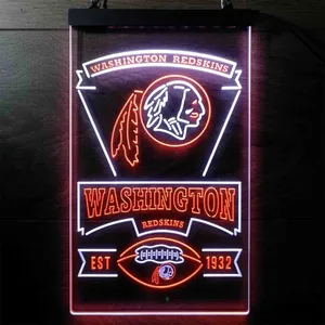 Washington Football Team EST 1932 Neon-Like LED Sign
