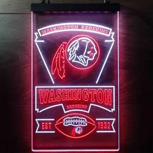 Washington Football Team EST 1932 Neon-Like LED Sign