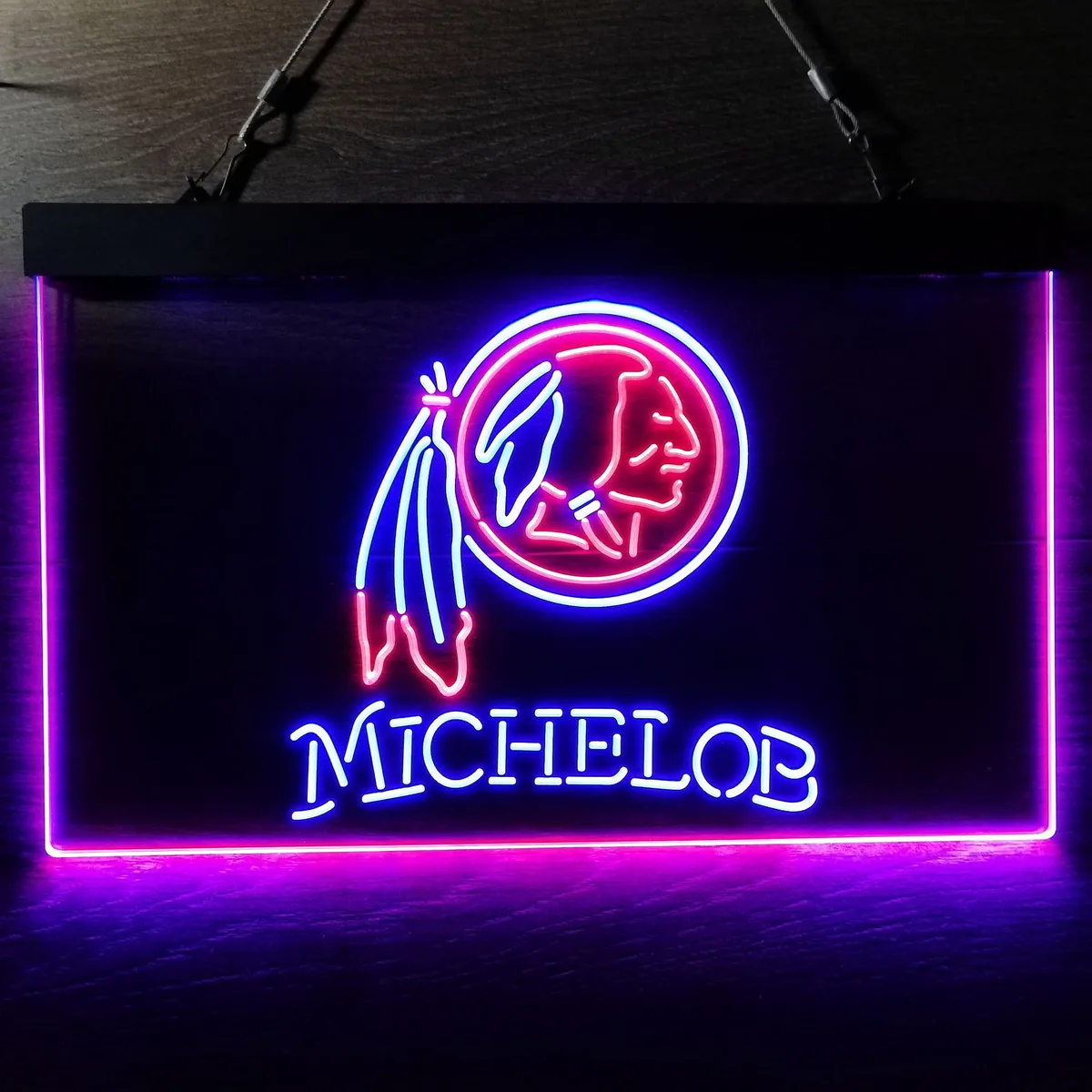 Washington Football Team Michelob Neon-Like LED Sign