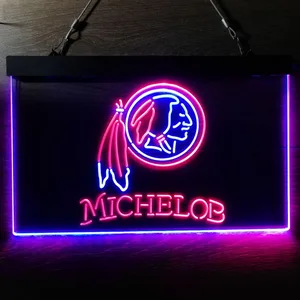 Washington Football Team Michelob Neon-Like LED Sign
