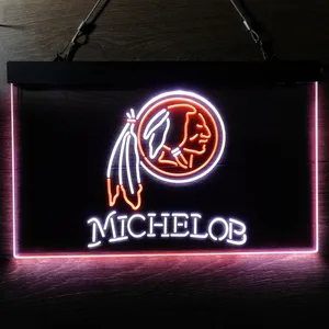 Washington Football Team Michelob Neon-Like LED Sign
