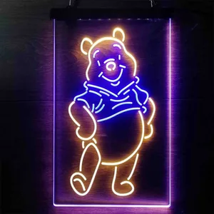 Winnie The Pooh Plain Neon-Like LED Sign