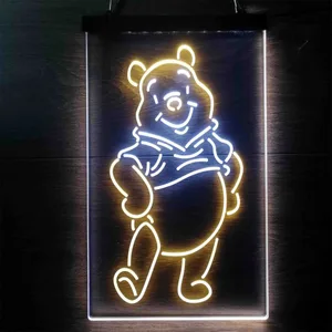 Winnie The Pooh Plain Neon-Like LED Sign