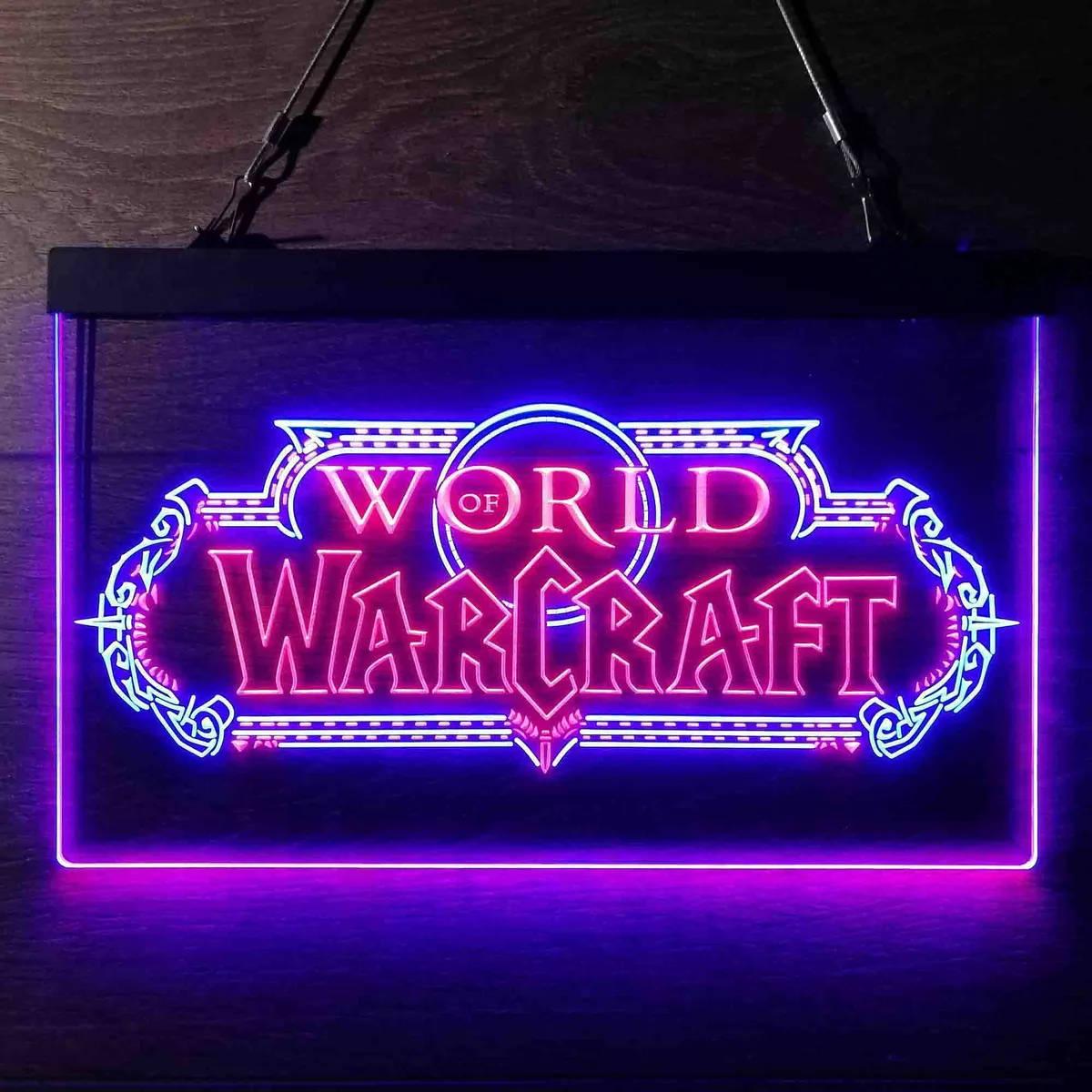 World Of Warcraft Neon-Like LED Sign