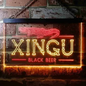 Xingu Black Beer Croc Neon-Like LED Sign