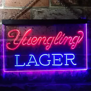 Yuengling Lager Banner Neon-Like LED Sign