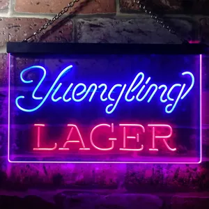 Yuengling Lager Banner Neon-Like LED Sign