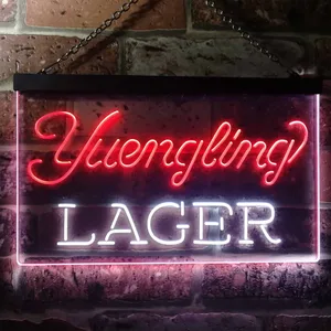 Yuengling Lager Banner Neon-Like LED Sign