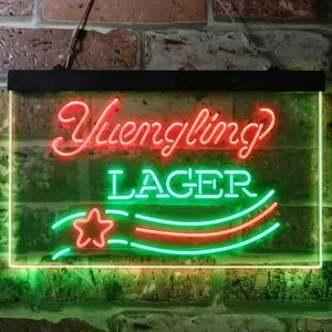 Yuengling Lager Vintage Logo Neon-Like LED Sign