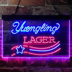Yuengling Lager Vintage Logo Neon-Like LED Sign