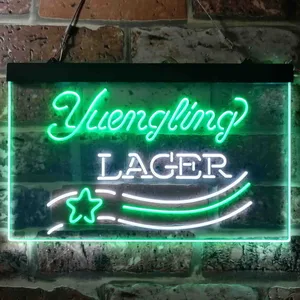 Yuengling Lager Vintage Logo Neon-Like LED Sign