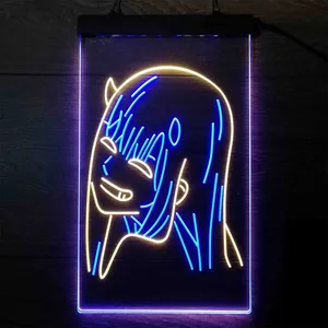 Zero Two Neon-Like LED Sign