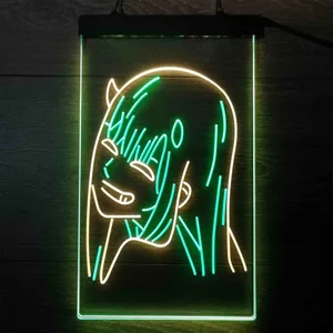 Zero Two Neon-Like LED Sign