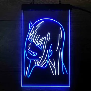Zero Two Neon-Like LED Sign
