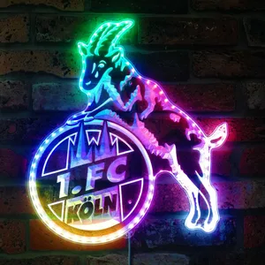 1. FC Koln Logo RGB LED Sign