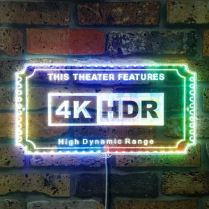 4K HDR Theater Sign RGB LED Sign