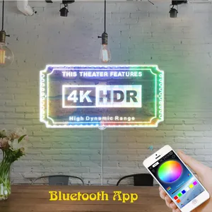 4K HDR Theater Sign RGB LED Sign