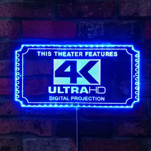 4K Ultra HD Theater Sign RGB LED Sign