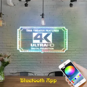 4K Ultra HD Theater Sign RGB LED Sign