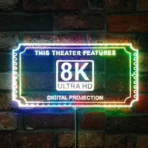 8K Ultra HD Theater Sign RGB LED Sign