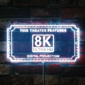 8K Ultra HD Theater Sign RGB LED Sign
