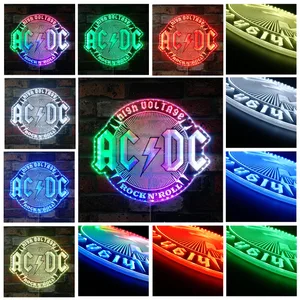 ACDC Logo RGB LED Sign
