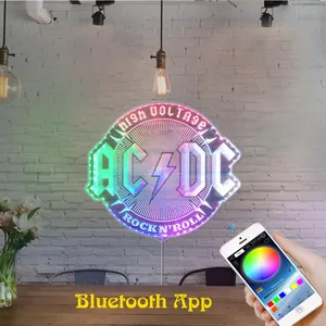 ACDC Logo RGB LED Sign