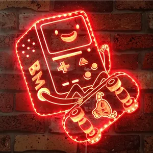 Adventure Time BMO RGB LED Sign